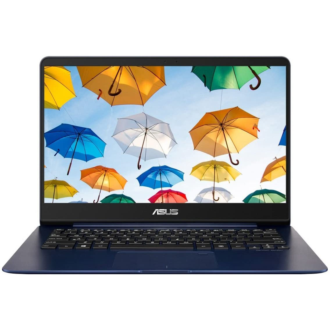 ASUS ZenBook UX430UA-GV414T 14 Inch Full HD Laptop - Intel Core i5-8250U, 8GB RAM, 256GB SSD, Harman Kardon Speakers - Blue Metal