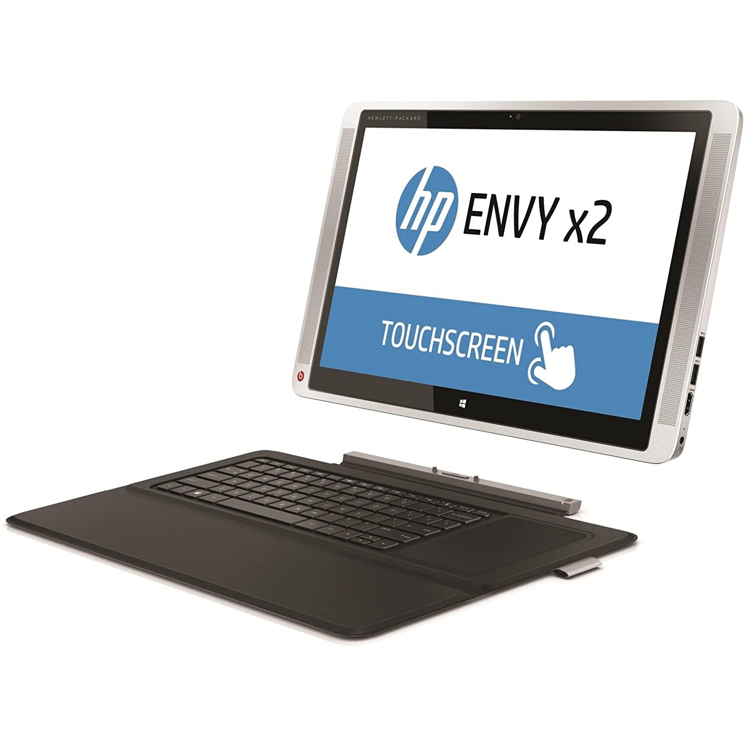HP ENVY x2 15 Detachable PC (Intel Core M 5Y10 with Intel HD Graphics 5300, 4 GB RAM, 500GB HDD, Windows 10 - Silver