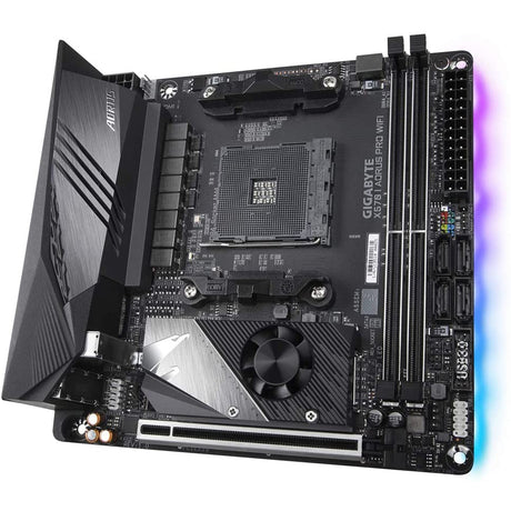 Gigabyte Aorus X570 I Aorus Pro WiFi (Socket AM4/X570/DDR4/S-ATA 600/Mini-ITX)