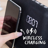 KitSound XDock Qi Charger Wireless Speaker Dock - Brown and Grey