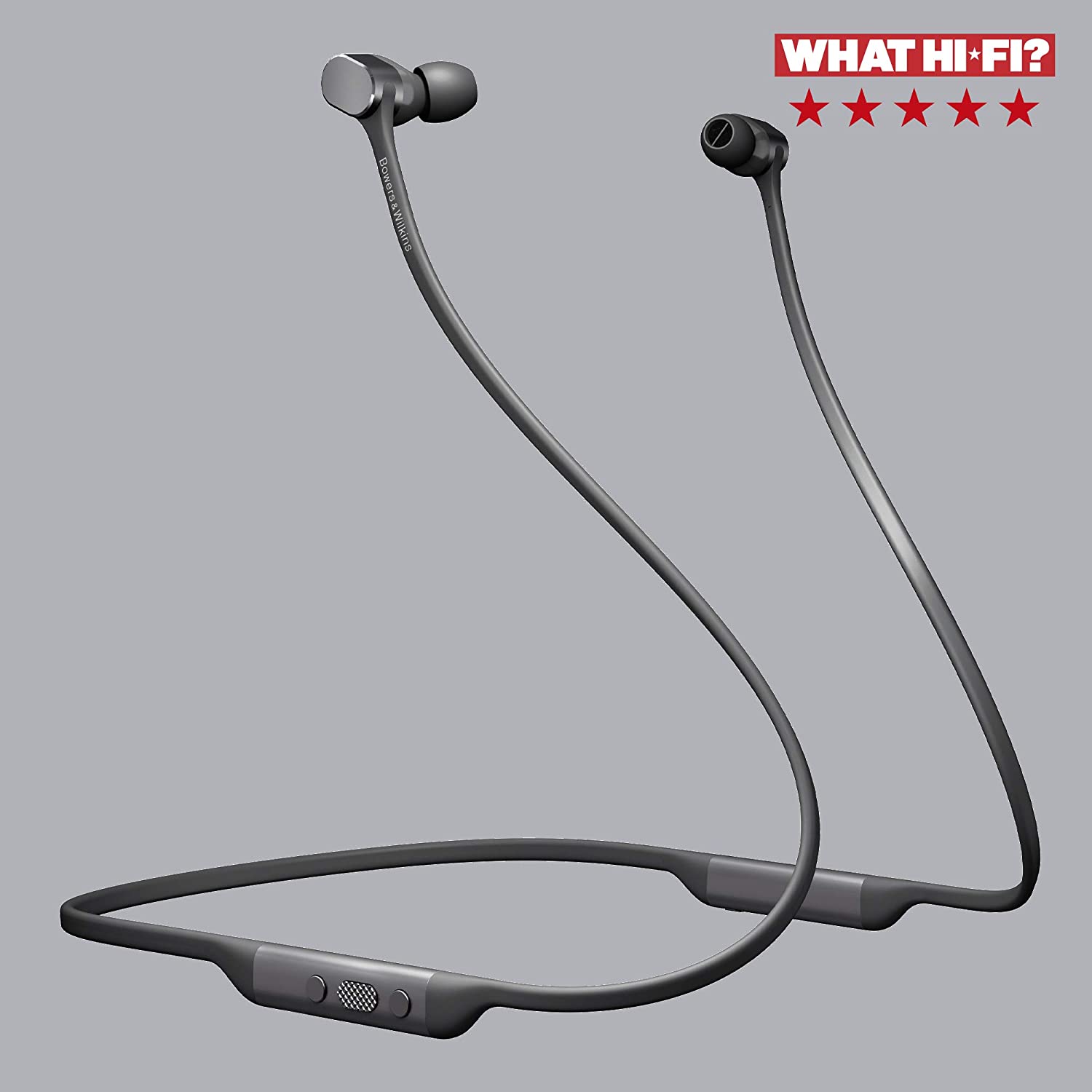 Bowers & Wilkins PI3 Wireless In Ear Headphones - Space Grey