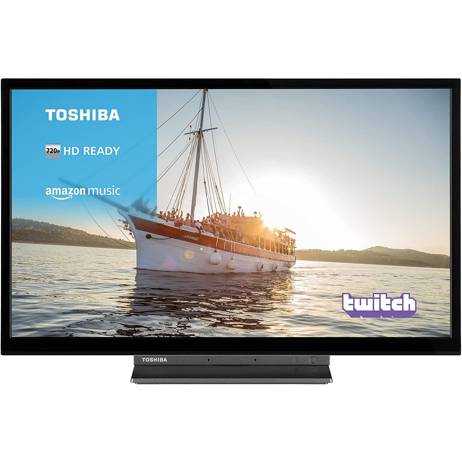 Toshiba 24WK3A63DB 24-Inch HD Ready Smart TV - Black