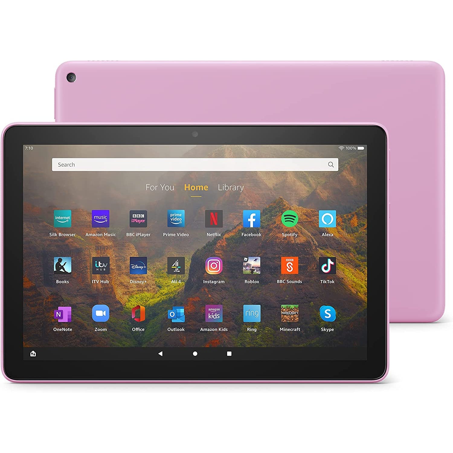 Amazon Fire HD 10 - M2V3R5 - 10.1", 32GB - Pink - Refurbished Pristine