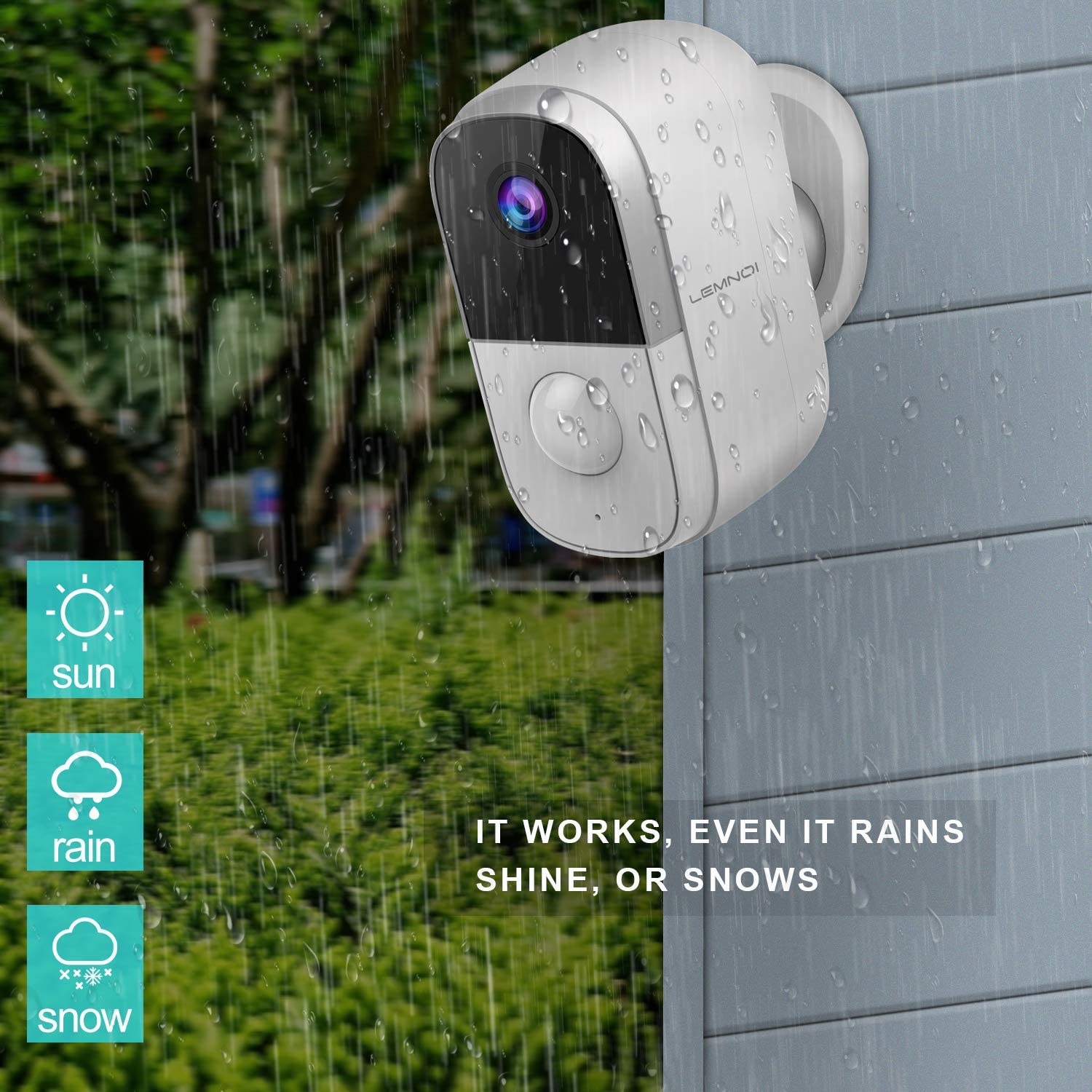 Lemnoi IP Camera A10 6400mAh Outdoor Security Camera