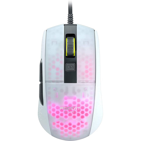 Roccat Burst Pro Extreme Lightweight Optical Pro Gaming Mouse - White - Refurbished Pristine