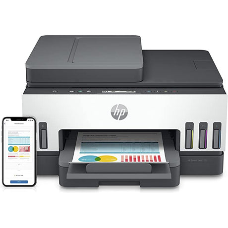 HP Smart Tank 7305 Colour Printer - White/Black
