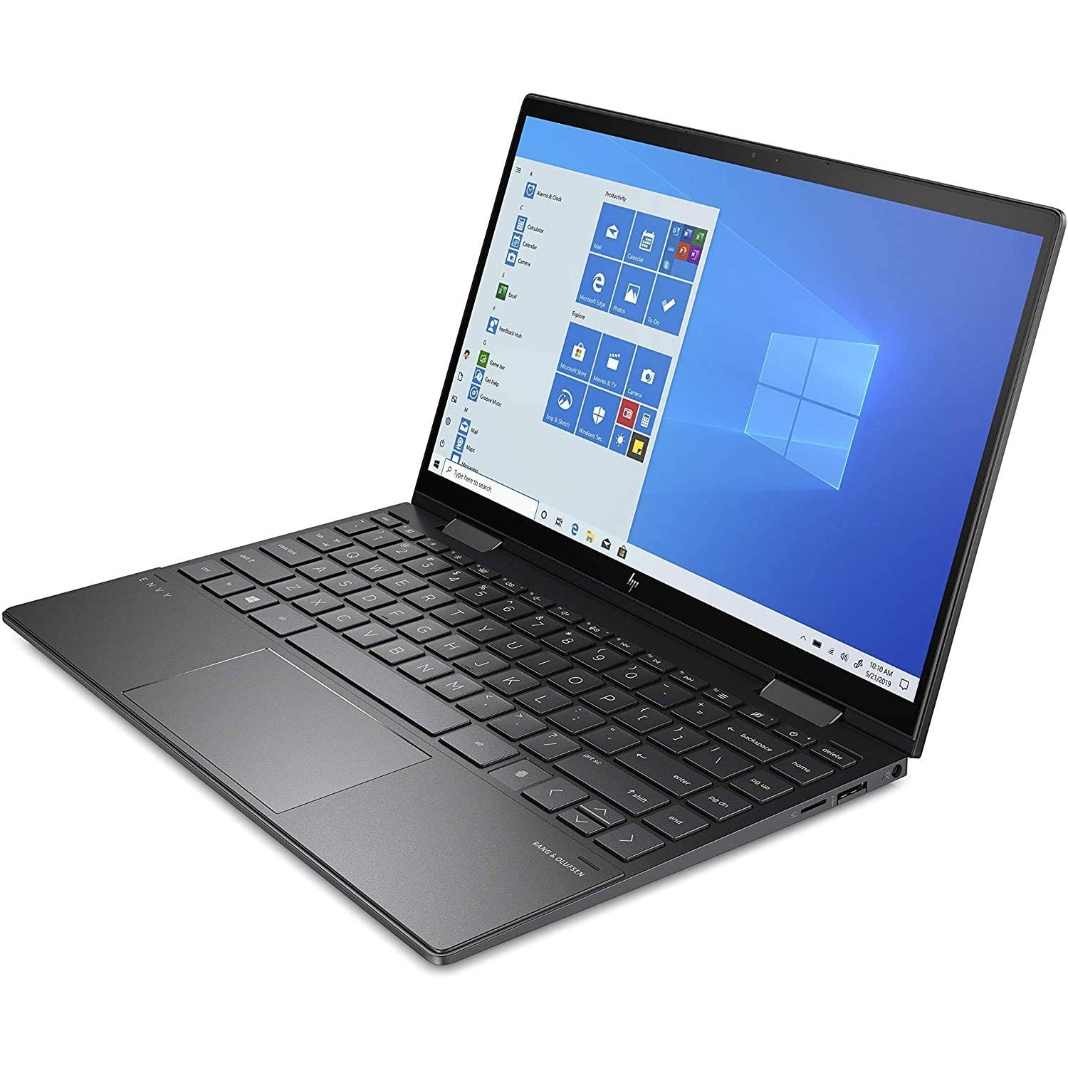 HP Envy x360 13-AY0009NA Convertible Laptop - AMD Ryzen 7, 16GB RAM, 512GB SSD, 13.3" (2S902EA#ABU) - Grey