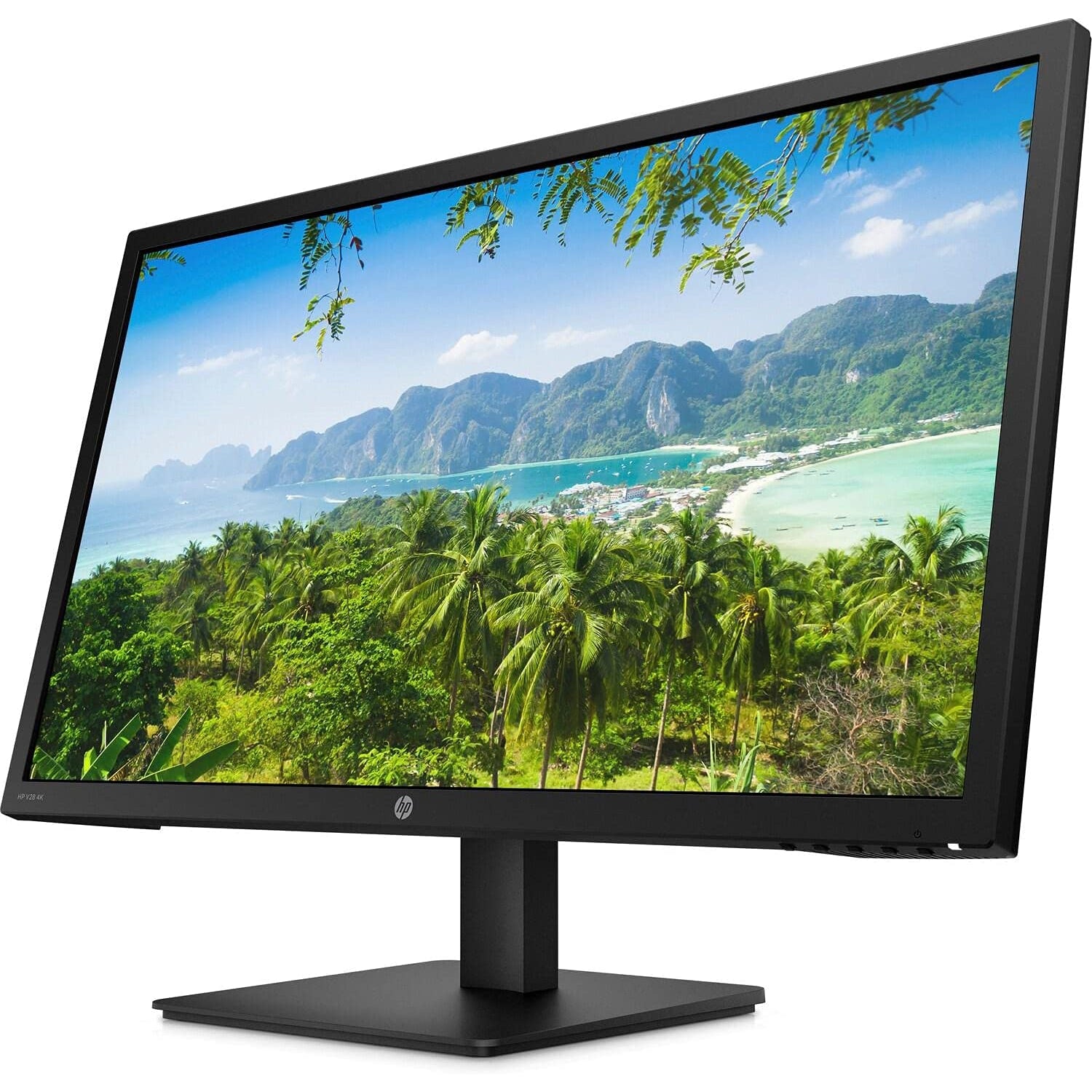 HP V28 Ultra HD 4K Monitor 28", Black