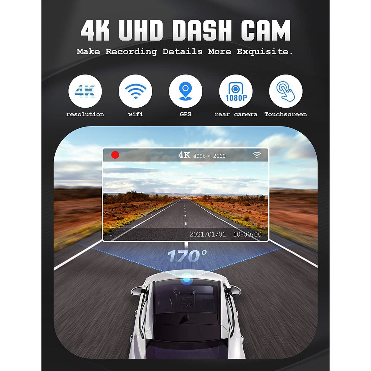 iiwey 4K S2 Dash Cam