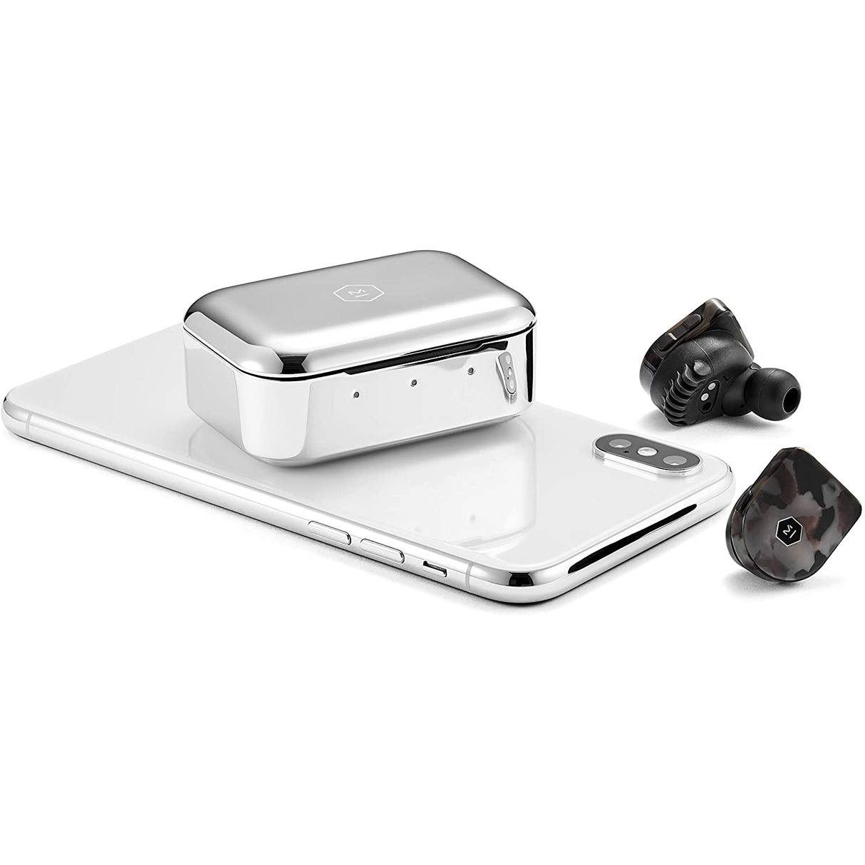 Master and Dynamic MW07 Premium True Wireless Earbuds with Charging Case