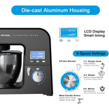 Stand Mixer for Baking, AIFEEL 9 in 1 High-end Metal Multifunctional Kitchen Mixer, 1500W 5.5L Dough Cake Mixer