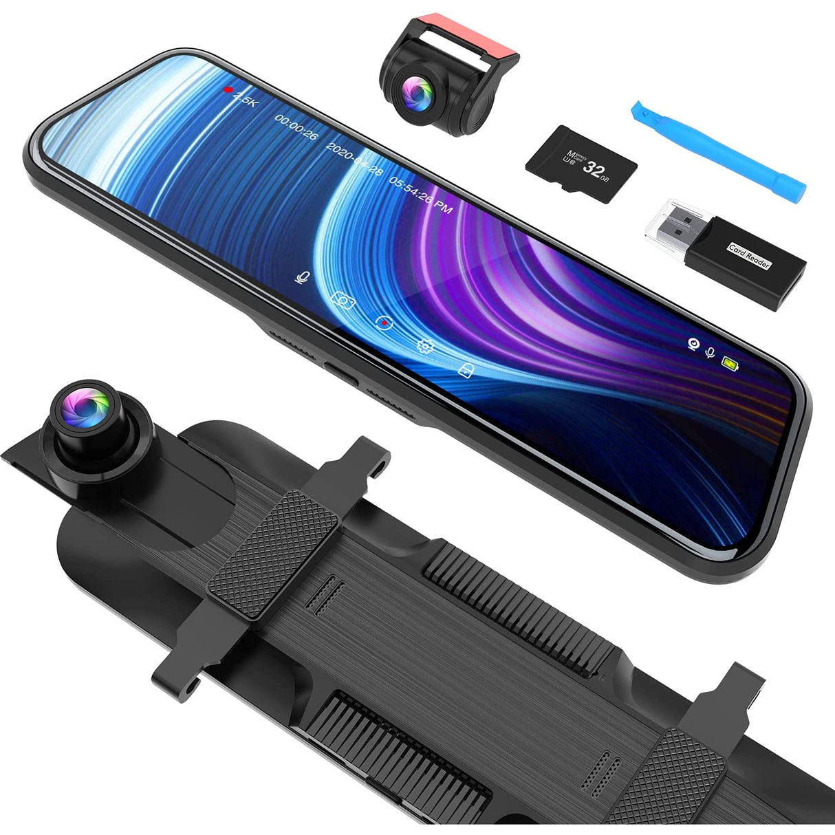 ThiEYE Carview3 2.5K Mirror Dash Cam