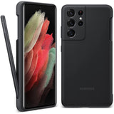 Samsung Galaxy S21 Ultra 5G Silicone Cover with S Pen Black - 6.9 inches