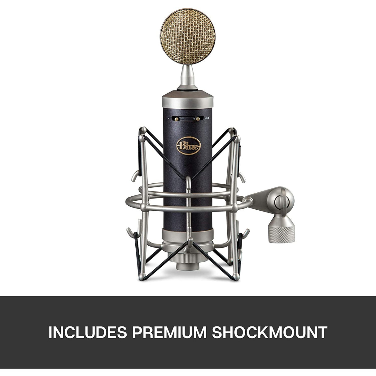 Blue Baby Bottle SL Microphone - Black