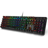 Redragon K556 RGB LED Backlit Wired Mechanical Gaming Keyboard
