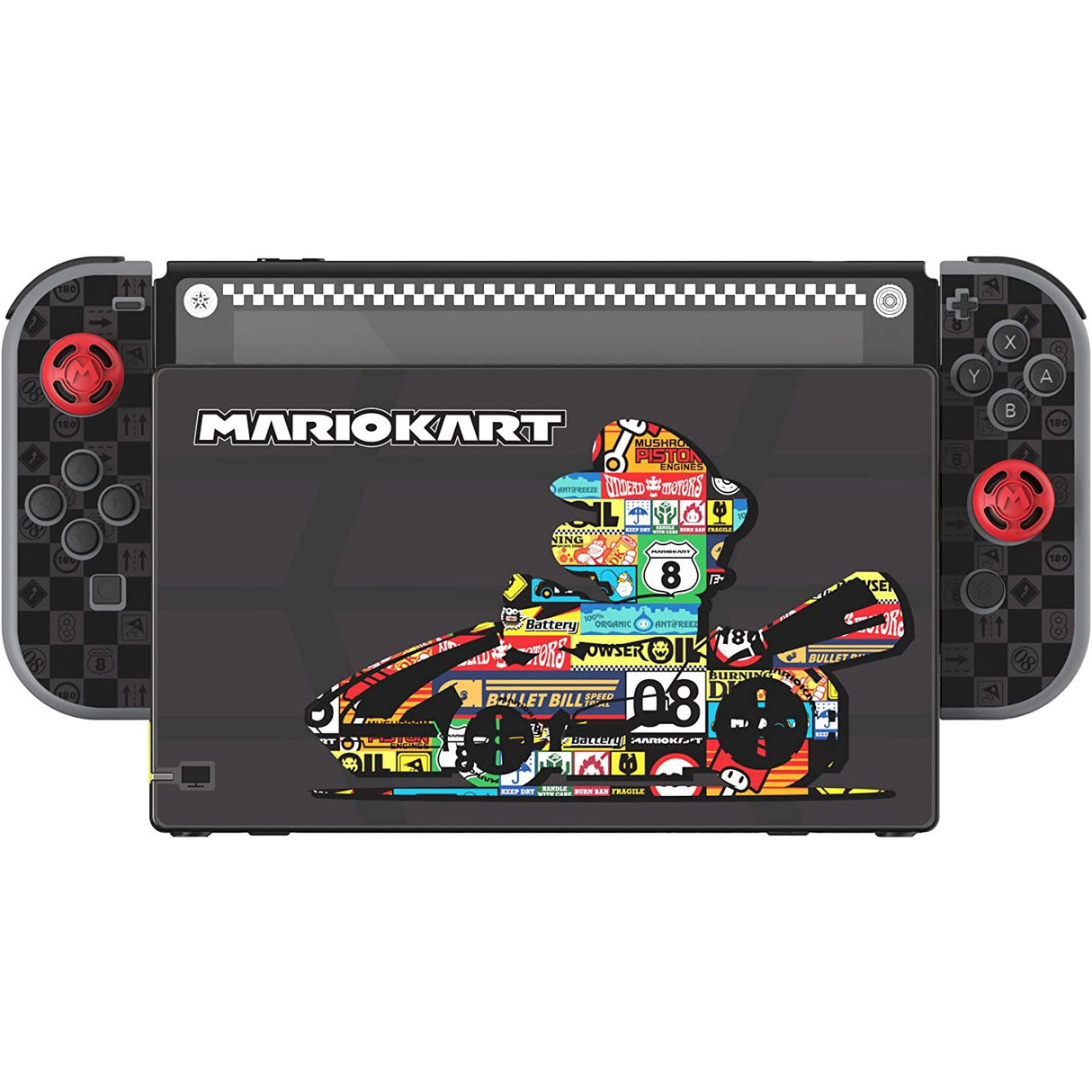 PDP Nintendo Switch Mario Kart Play and Protect Skin - Black