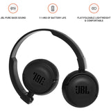 JBL T460BT Wireless Bluetooth Headphones - Black