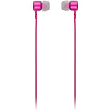 Kit Fresh Ribbons In Ear Headphones with Microphone - Pink