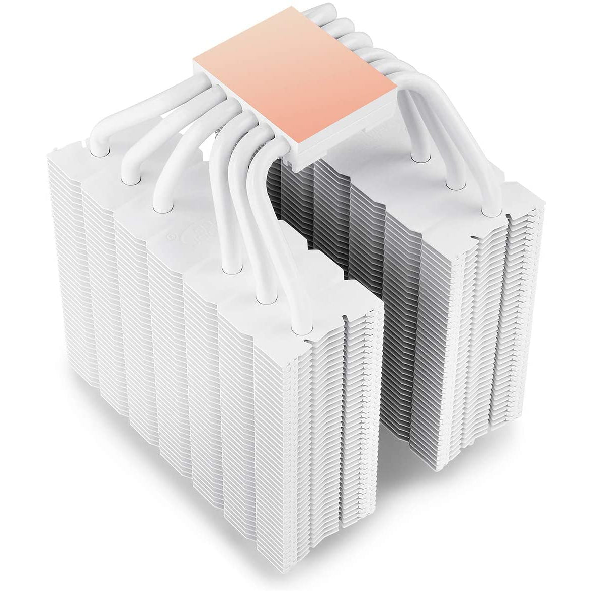Deepcool Neptwin WH CPU Cooler 6 Heat pipes Twin-tower Heatsink Dual 120mm white LED Fans, AM4 Compatible