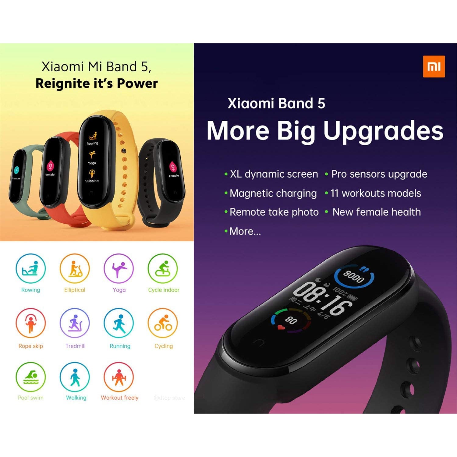 Review Fitness Tracker Xiaomi Mi Band Freestyle Xiaomi Mi Band