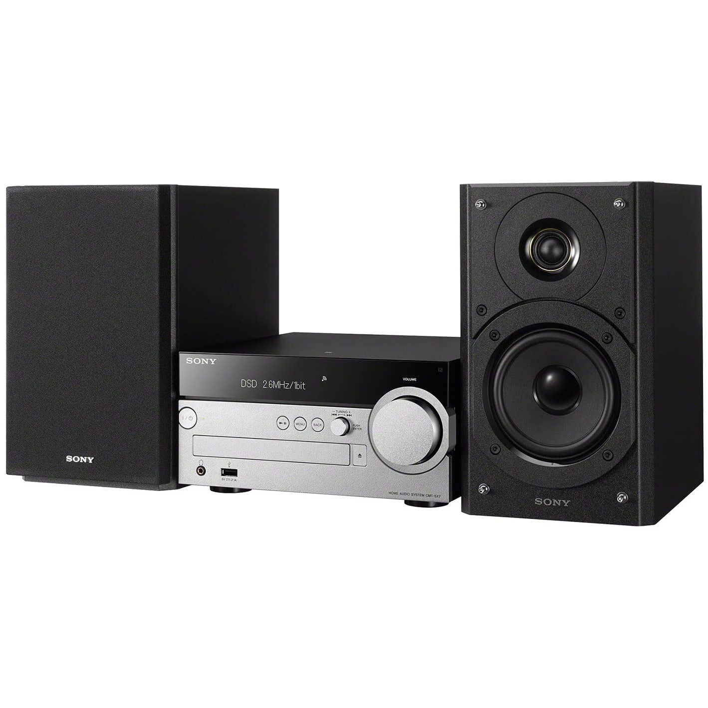 Sony CMT-SX7B Multi-Room Hi-Fi Sound System - Black