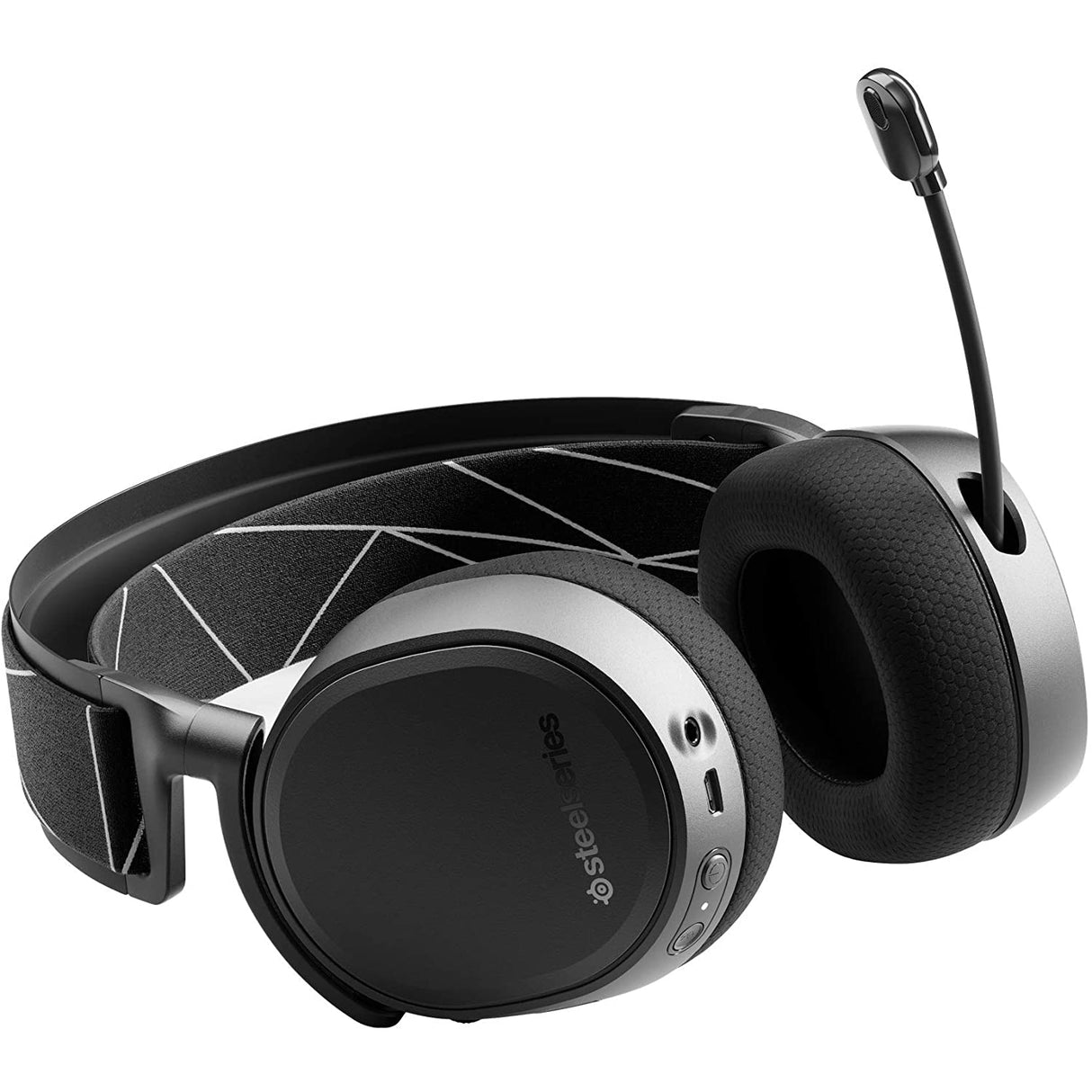 SteelSeries 61484 Arctis 9, Dual Wireless Gaming Headset, Lossless 2.4 GHz Wireless + Bluetooth - 20+ Hour Battery Life, For PC, PS5 and PS4, Black