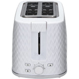 Zanussi ZST-6550-WT 2-Slice Toaster - White - Pristine