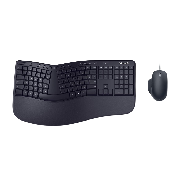 Microsoft Ergonomic Desktop - Black - New