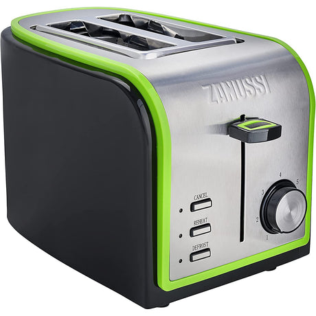 Zanussi ZST-6579-GN 2-Slice Toaster - Grey / Green