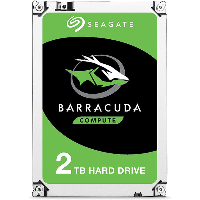Seagate 2TB Internal Hard Drive, Silver (ST2000DM008 Barracuda)
