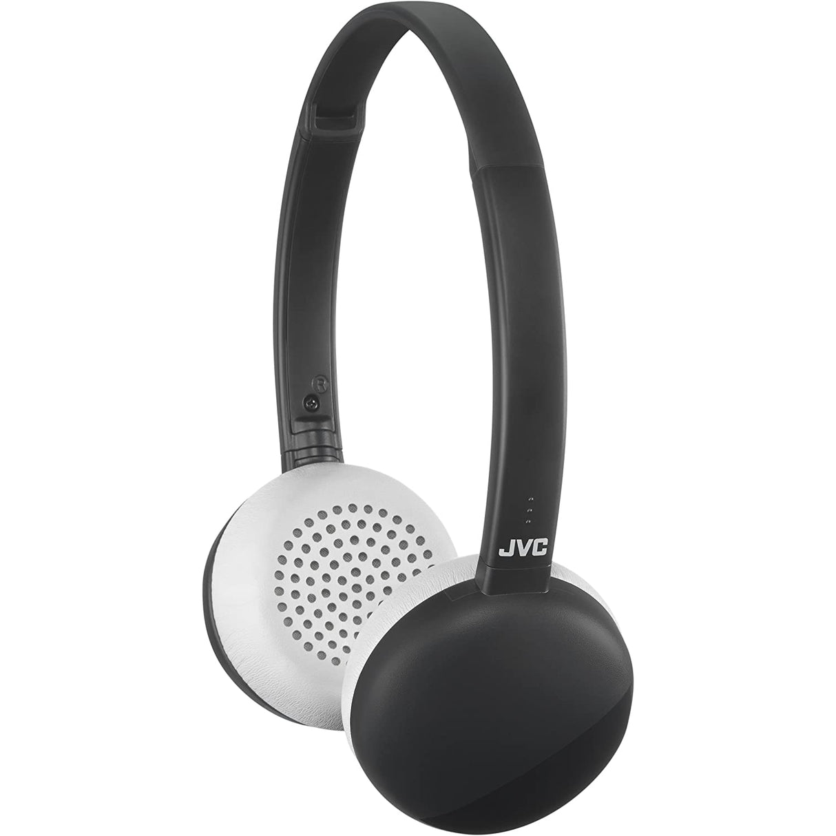 JVC S20BT Wireless Bluetooth On Ear Headphones Foldable with Built-In Remote and Mic for Hands Call Handling, Black