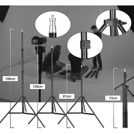 Emart Lighting Kit with Sandbags, Photo Bulbs & Continuous Light Equipment For Portraits