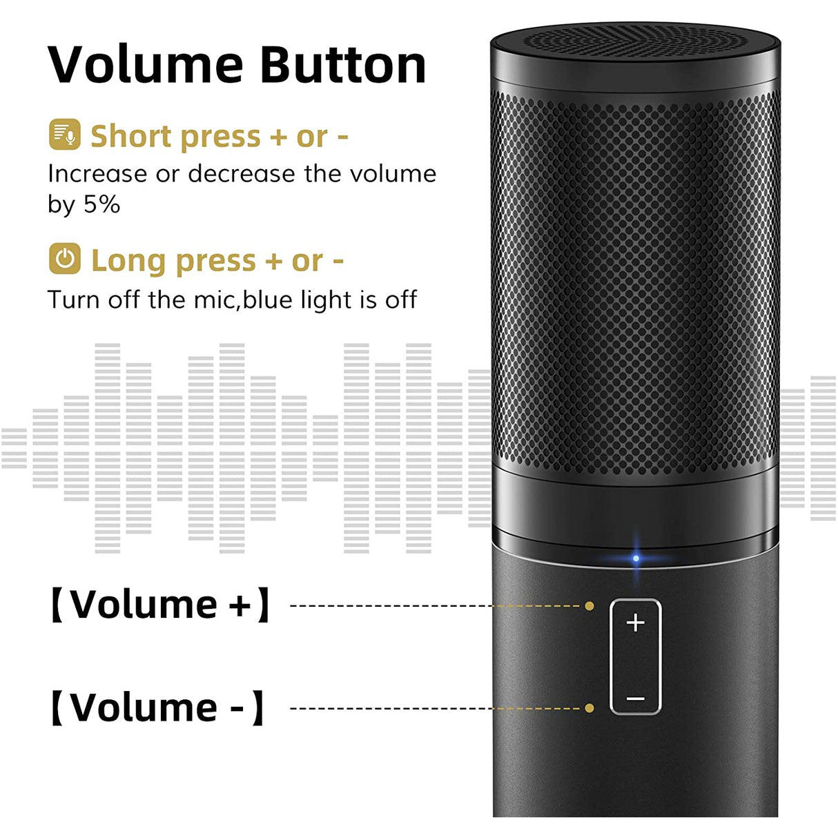 Tonor USB Microphone Kit, Streaming Podcast PC Condenser Computer Mic for Gaming, YouTube Video, Recording Music, Voice Over, Studio Mic Bundle