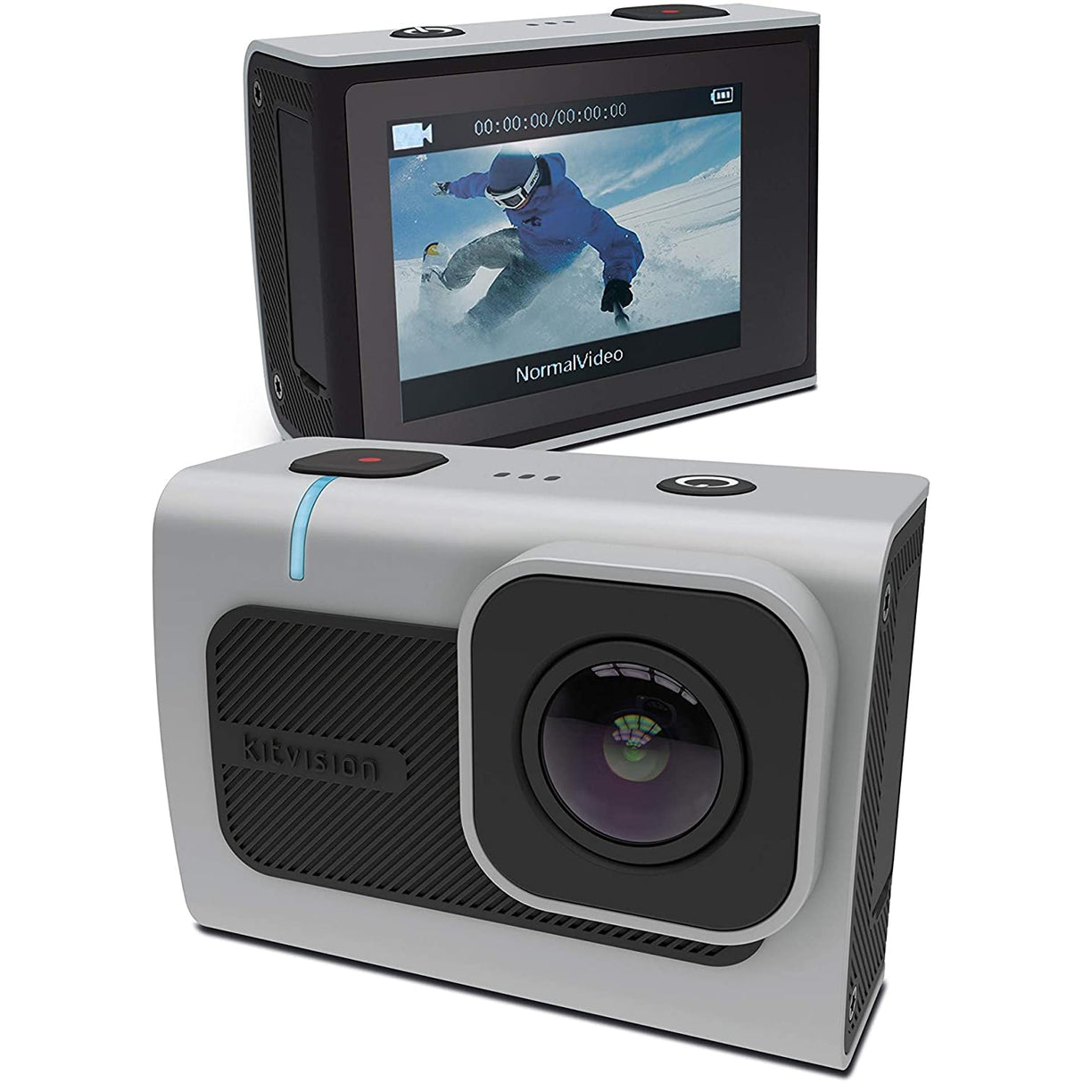 Kitvision Venture 720p Action Camera - Silver and Black