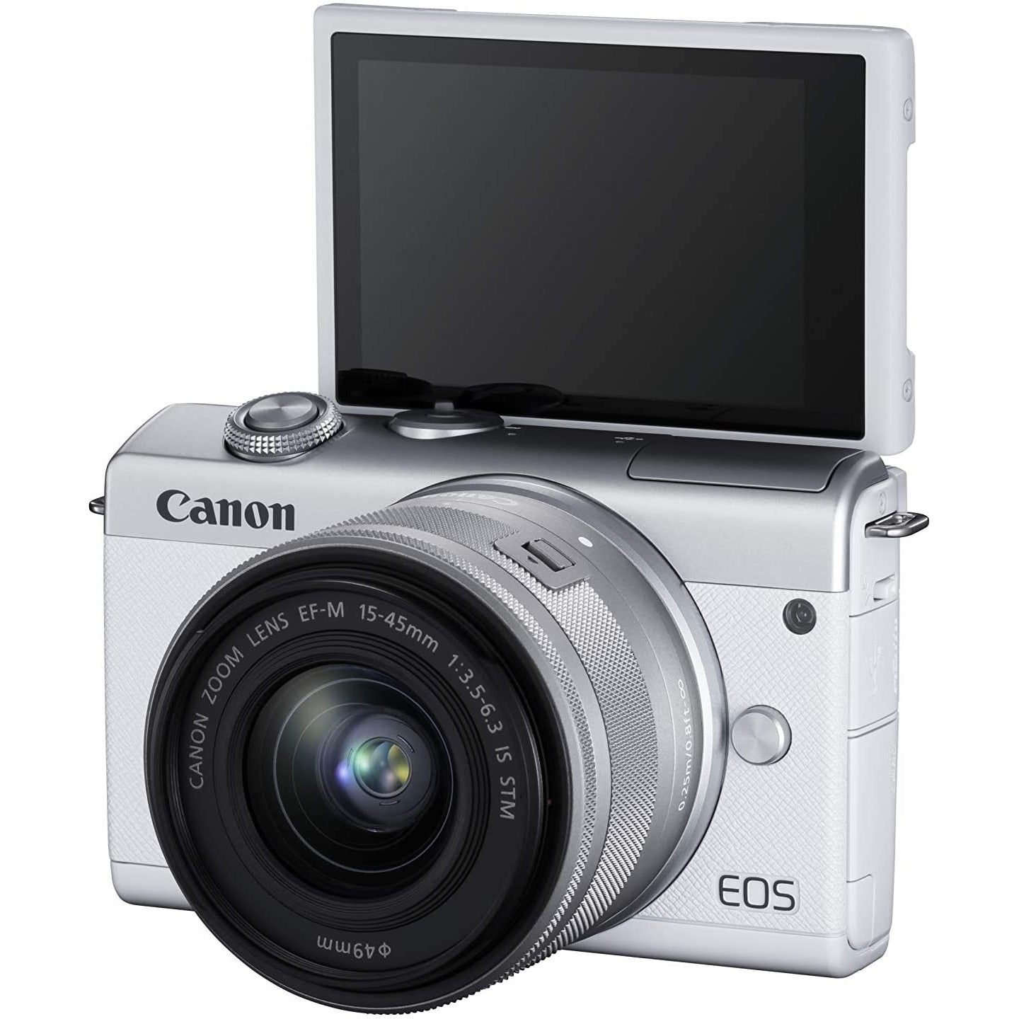 Canon EOS M200 Mirrorless Camera - White - Refurbished Excellent