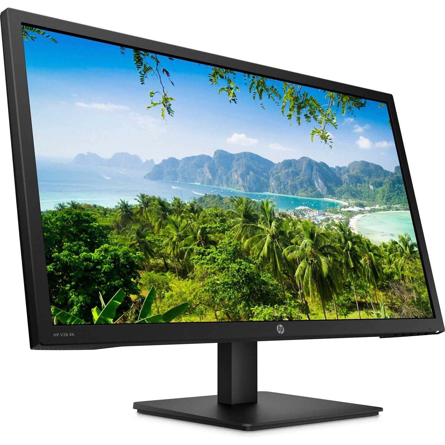 HP V28 Ultra HD 4K Monitor 28", Black