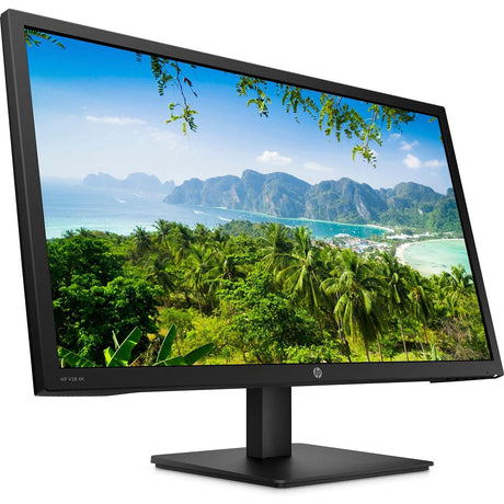 HP V28 Ultra HD 4K Monitor 28", Black