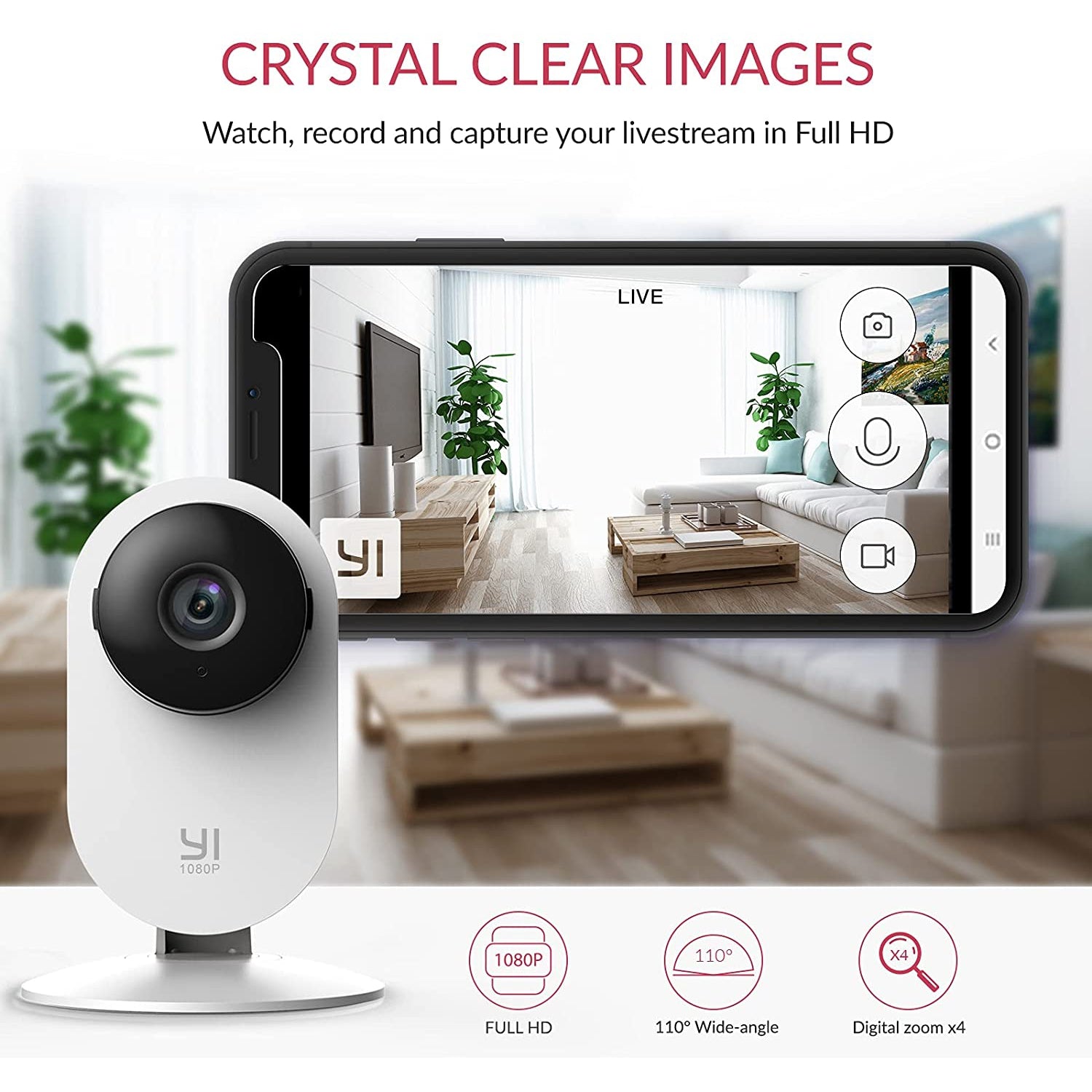 YI Smart Security 1080p Home Camera
