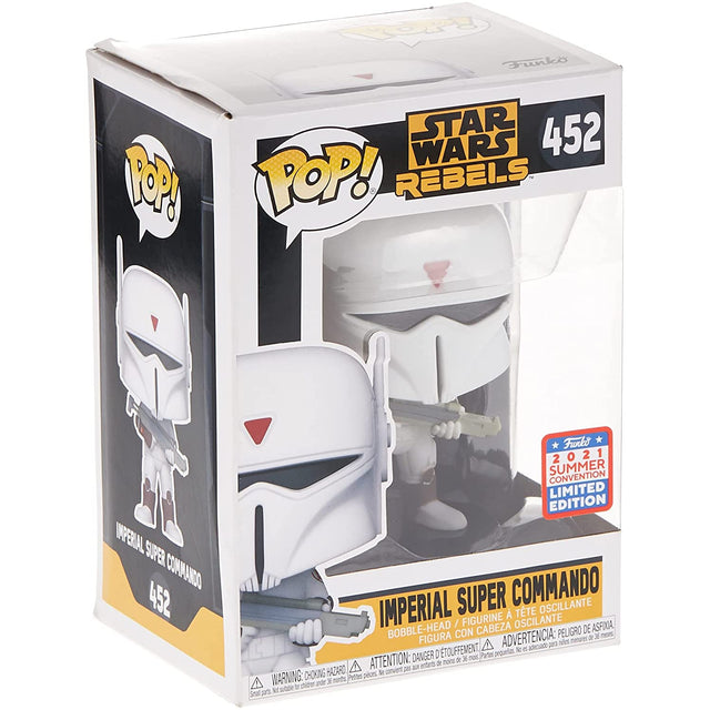 Funko Pop 452 - Star Wars - Imperial Super Commando - Refurbished Pristine