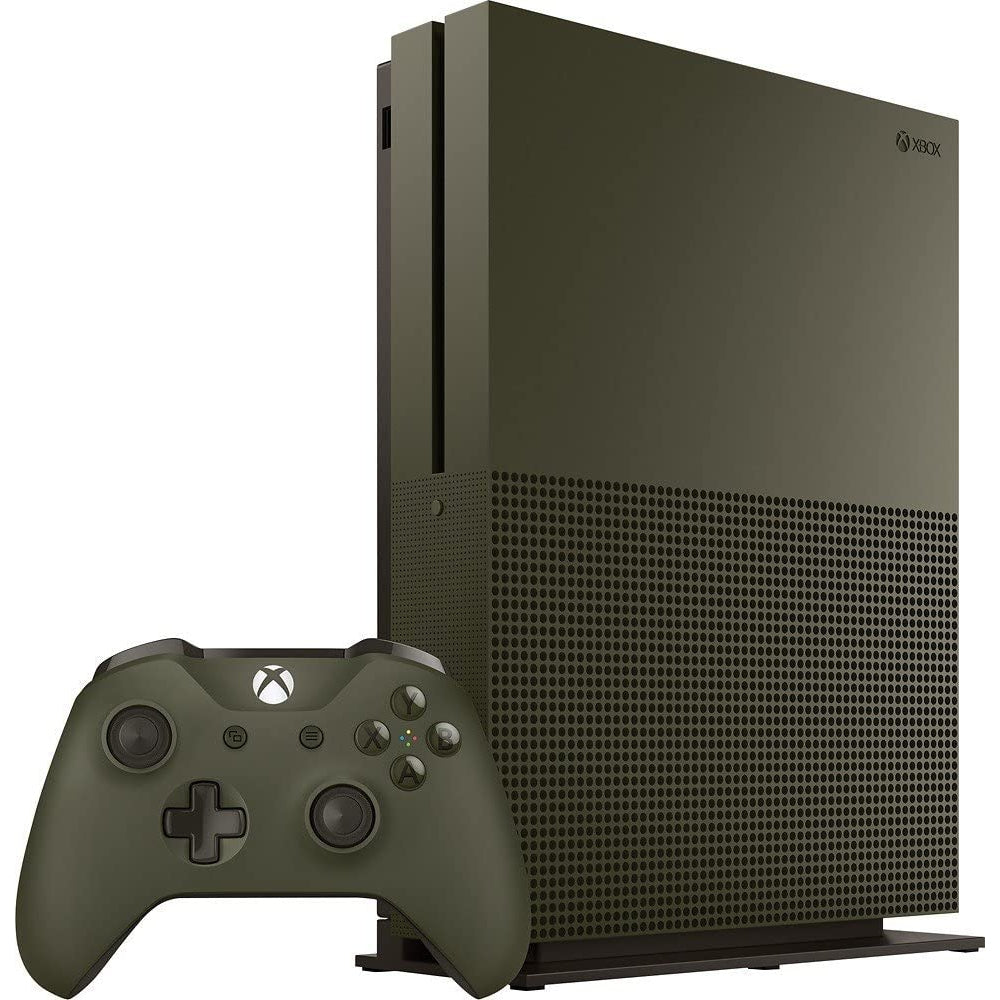 Xbox One S Battlefield 1 Special Edition Console, Military Green (1TB)