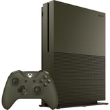 Xbox One S Battlefield 1 Special Edition Console, Military Green (1TB)
