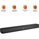 JBL Bar Studio Bluetooth All-In-One Sound Bar, Black