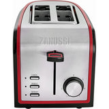 Zanussi ZST-6579-RD 2-Slice Toaster - Grey / Red