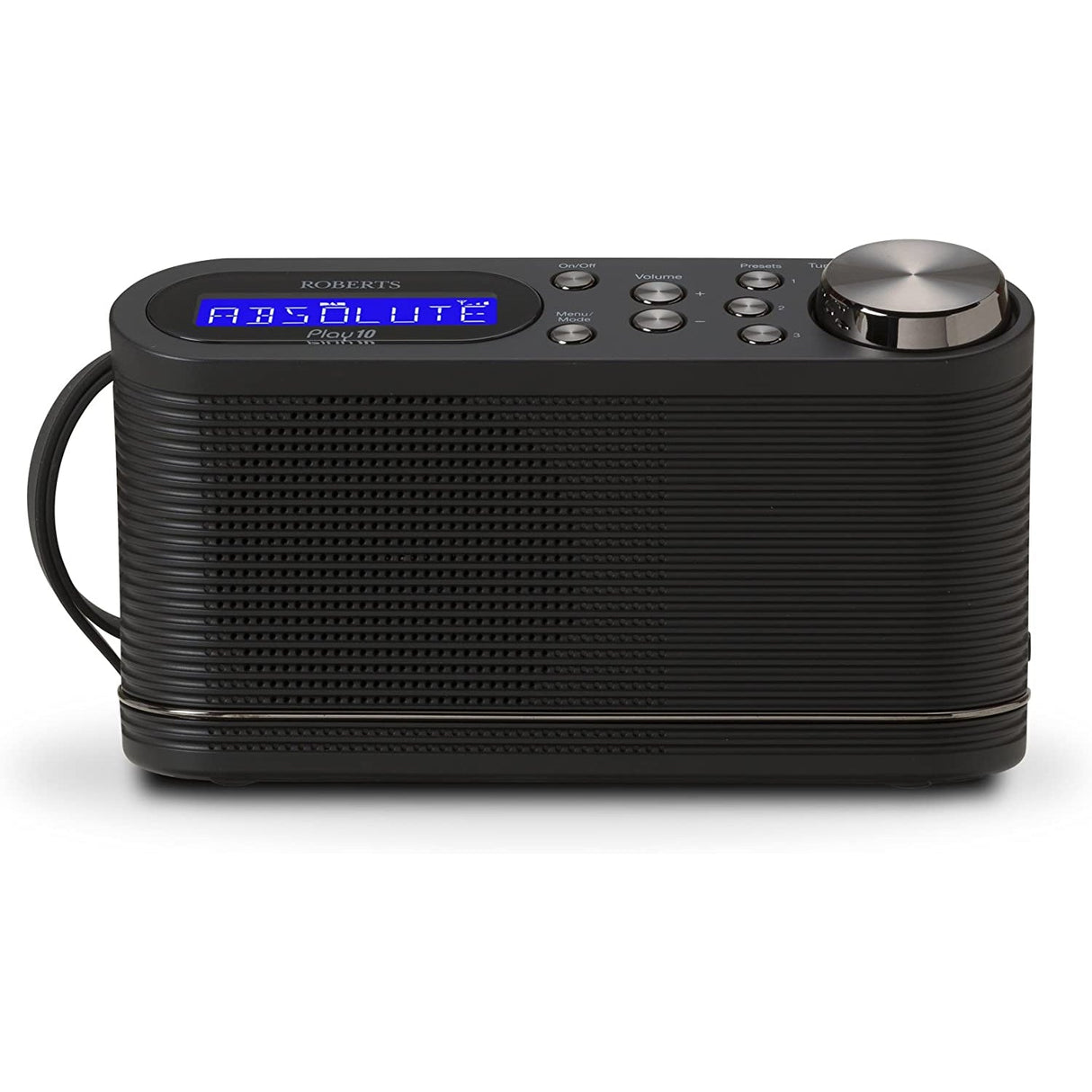 Roberts Radio Play10 DAB/DAB+/FM Digital Radio, Black - Refurbished Excellent - NO PSU
