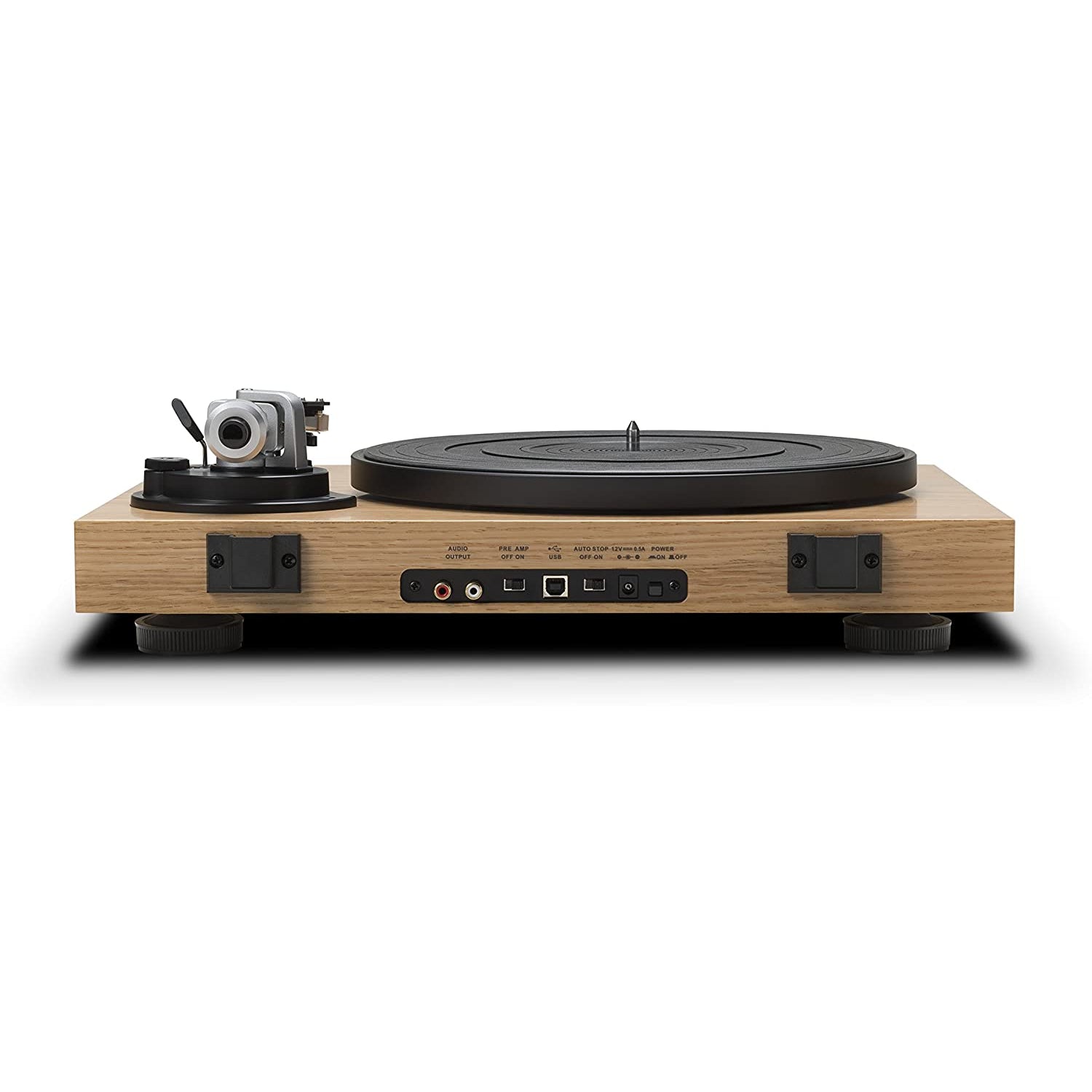 Roberts RT100 Belt Drive Turntable - Natural Wood