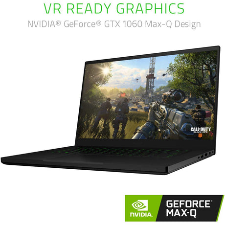 Razer Blade 15 Gaming Laptop (i7-8750H, 16 GB, GeForce GTX 1060, Razer Chroma RGB, 256 GB SSD + 2 TB HDD, UK-Layout)