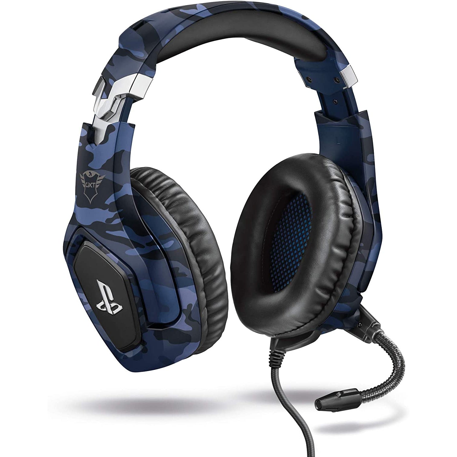 Trust Gaming GXT 488 Forze-G Gaming Headset, Blue Camo
