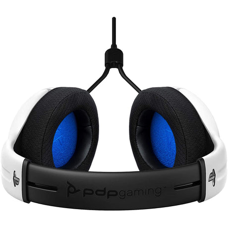 PDP LVL40 Wired Stereo Gaming Headset for PlayStation - White/Black - Refurbished Pristine
