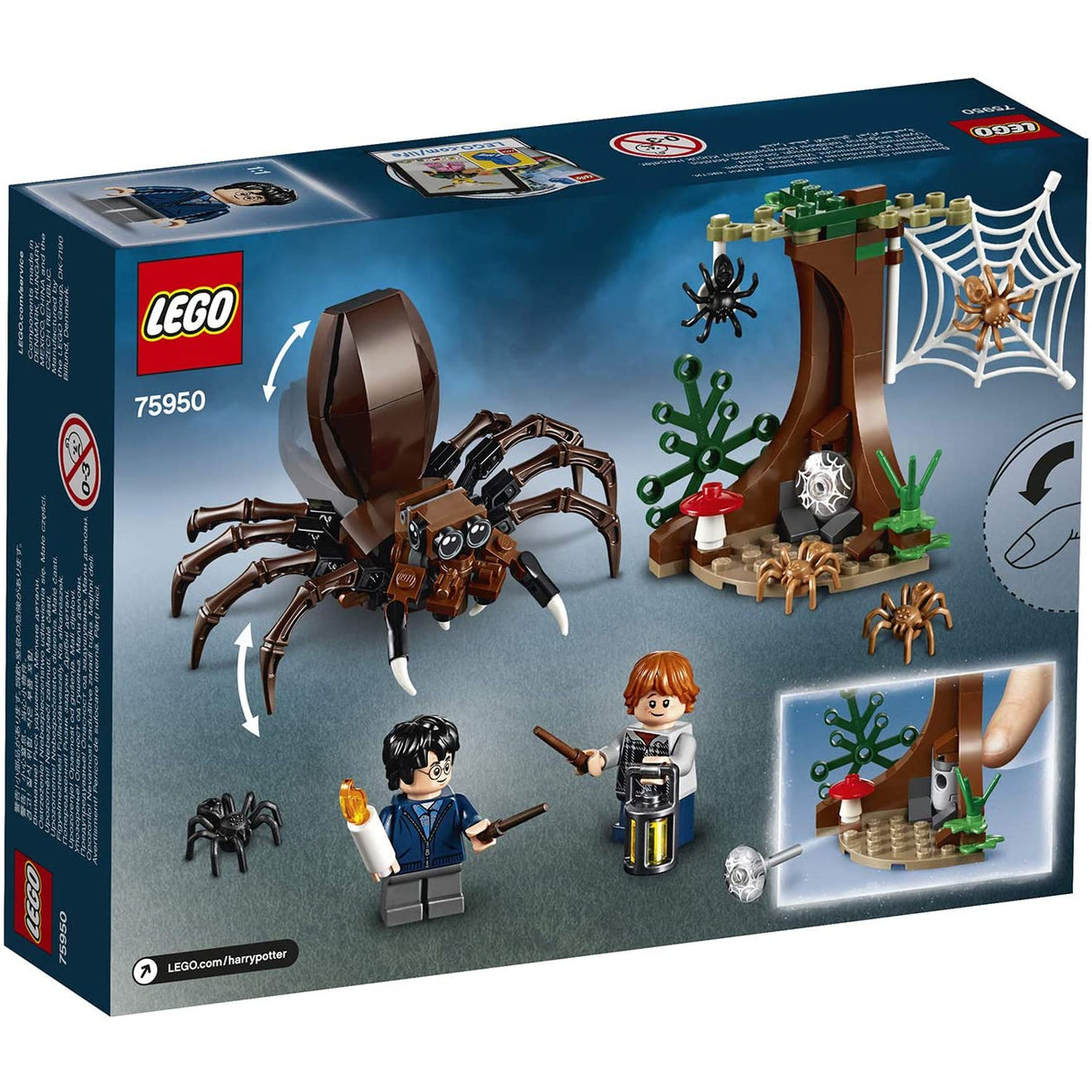 LEGO 75950 Harry Potter Aragog's Lair