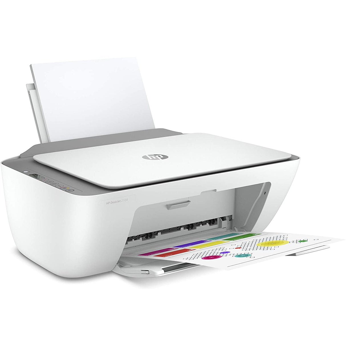 HP DeskJet 2720 All-in-One Printer with Wireless Printing, White
